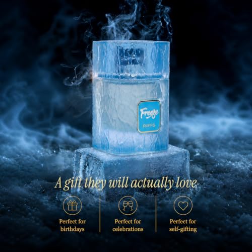 RiiFFS Freeze Eau De Parfum Spray - 3.4 Ounces, Unisex Fragrance