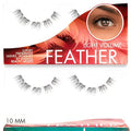 GAZELLE Luxury Natural Lash Clusters, Soft Korean Silk PBT Fibers, DIY Cluster Eyelash Extensions, Comfortable Wear, Lasts 10 Days ? Feather ? 10mm