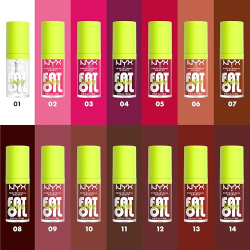 NYX Fat Oil Lip Drip Moisturizing Glossy Lip Oil - Sprinkle