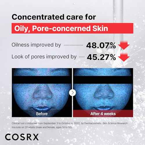 COSRX 15% Niacinamide Face Serum, 0.67 fl oz, Pore Minimizer Serum for Face, Even Skin Tone, Korean Skin Care, Stocking Stuffers, Gifts For Women