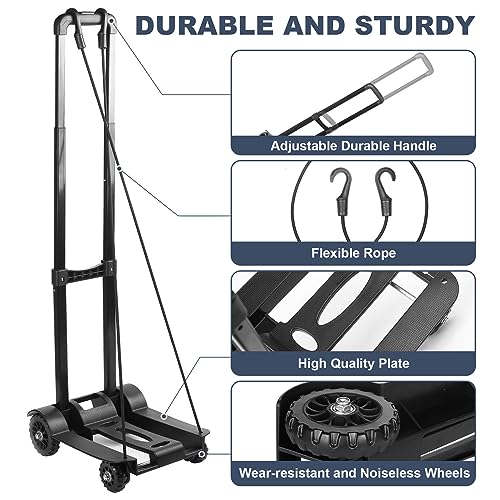 Masajeo Portable Massage Table Cart with Wheels & Handle