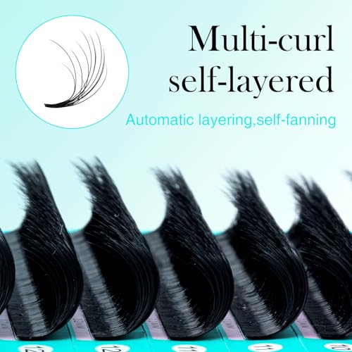 VAVALASH 3D Easy Fan Lash Extensions - Auto Blooming Volume Lashes
