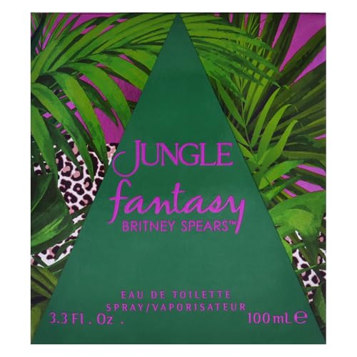 Britney Spears Jungle Fantasy Eau de Toilette Spray 3.3 Fl Oz