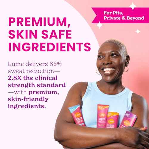 Lume Whole Body Deodorant Plus Sweat Control - Smooth Cream Tube - 72 Hour Odor And Sweat Control - Baking Soda Free, Skin Loving - 3.0 ounce (Pack of 2) (Lavender Sage)