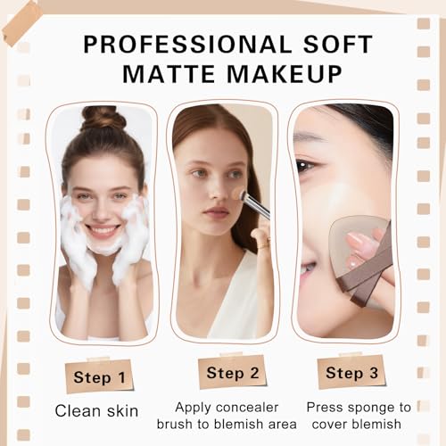 Under Eye Concealer Full Coverage - Waterproof Dark Circles Corrector