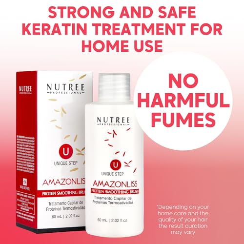 Brazilian Keratin Hair Treatment 2.02oz - Smoothing & Straightening