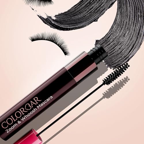 Colorbar Zoom and Whoosh Waterproof Mascara - Black, Voluminous