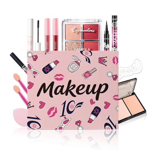 Makeup Kit for Teens & Girls, 10-Piece Beginner Set