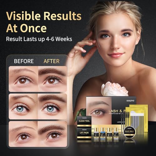 Lash Lift & Brow Lamination Kit - 2in1 Professional Perm