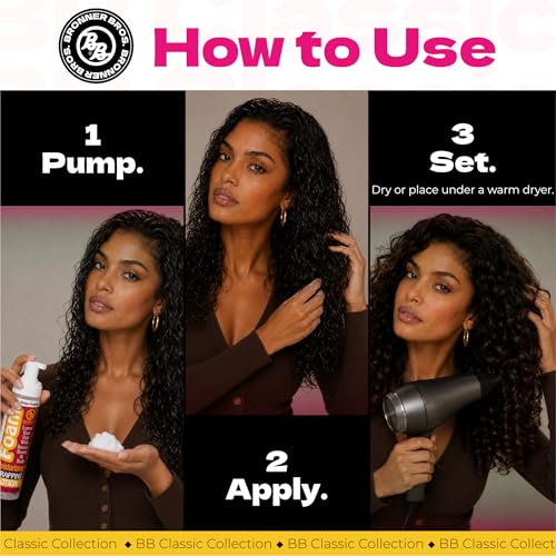 Bronner Bros BB Hair Foam Wrap Lotion 8.5 oz