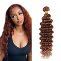 30 Inch Brown Deep Wave Human Hair Bundle - 8A Remy Virgin Hair