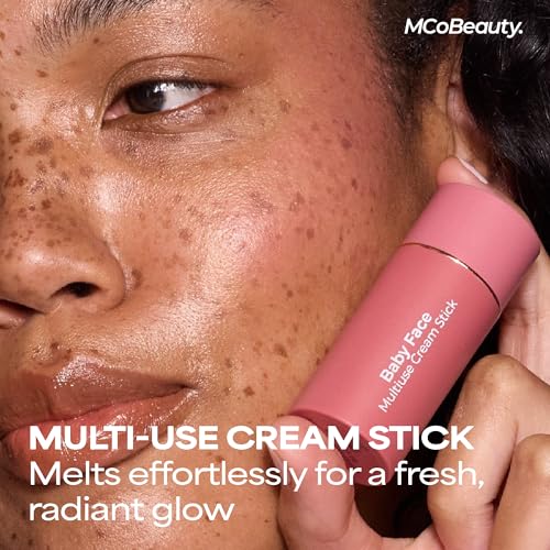 MCoBeauty Baby Face Cream Blush Stick - Peony