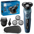 Philips AquaTouch Wet & Dry Electric Shaver for Men, Rotary Razor with Flex Head & Trimmer