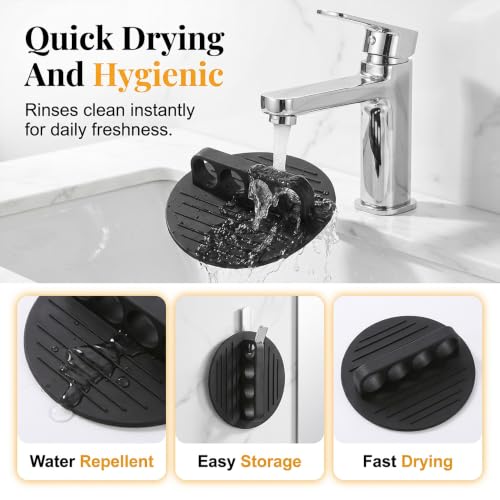 Exfoliating Bath Scrubber Gloves - 2 Pack with Straps