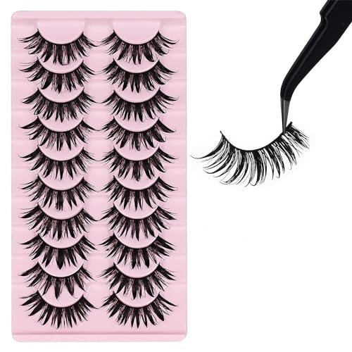 Manga Lashes 16mm Wispy Faux Mink Anime Eyelashes