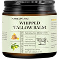 Beef Tallow Face Moisturizer - Tallow and Honey Balm with Orange Blossom, Intensely Hydrating for Dry Skin, Natural Whipped Cream for Face & Body, in Glass Jar, 4.23 oz (120g)