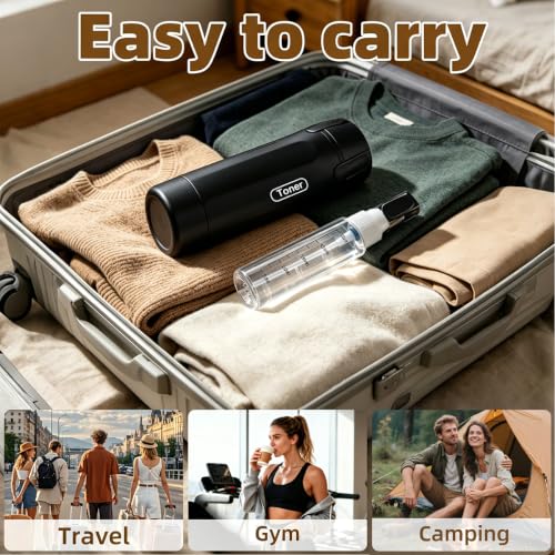 4-in-1 Travel Dispenser Bottles, 30ML Leak-Proof Set (4 Pack)