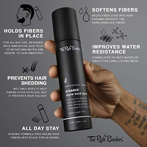 N'Hance Hair Building Fiber Hold Spray 5oz
