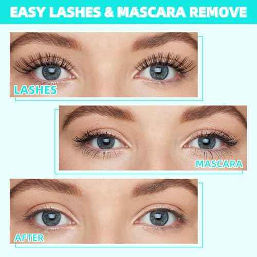 Eyelash Extension Remover,Lash Cluster Remover For Lash Extensions,Individual Lashes Remover Non Irritating,Diy Eyelashes Clusters Glue Remover Oil,Eye Cleanser For Removal Diy Lash Extensions£¨5ml£©