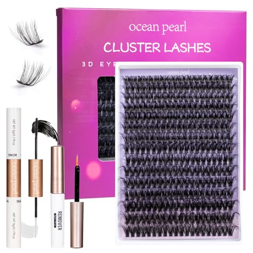 Ocean Pearl DIY Lash Extension Kit - 300pcs 10-20mm Cluster Lashes