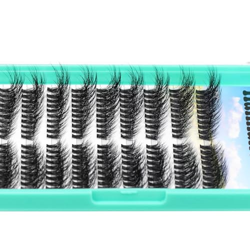 Hairy Cluster Lashes 40D Mixed 8-16mm Soft Lightweight