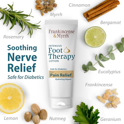 Frankincense & Myrrh Intensive Foot Therapy Lotion, 3 oz