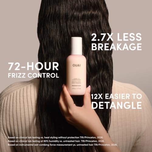 OUAI Multitasking Leave-In Conditioner Melrose Place Travel Size