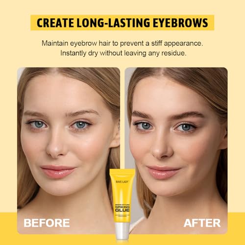 Eyebrow Setting Gel - Waterproof Long-Lasting Brow Fix, Pack of 3