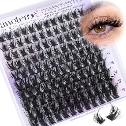 Pawotence Kira Wispy Cluster Eyelash Extensions 10-18mm