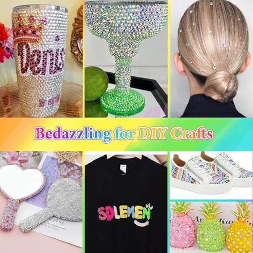 32000Pcs Rhinestones Bedazzling Kit with Tools & 3mm Gems