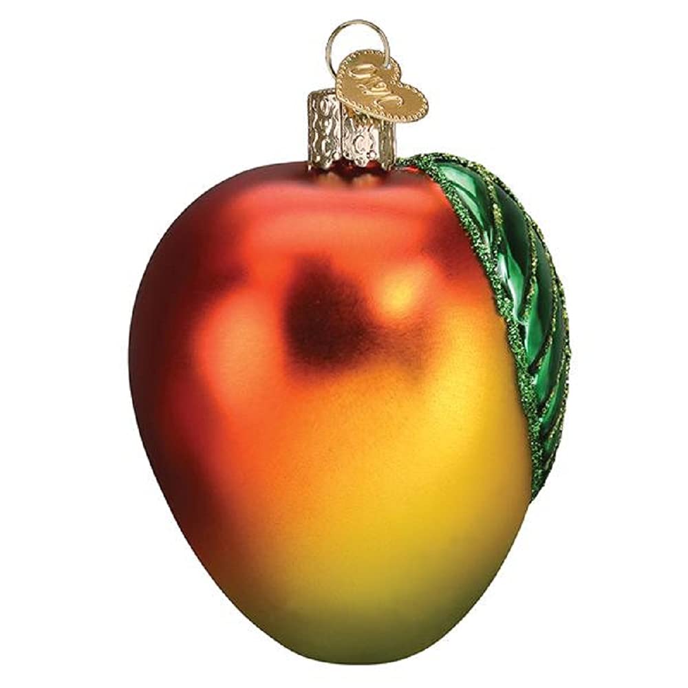 Old World Christmas Ornaments Mango Glass Blown Ornaments for Christmas Tree