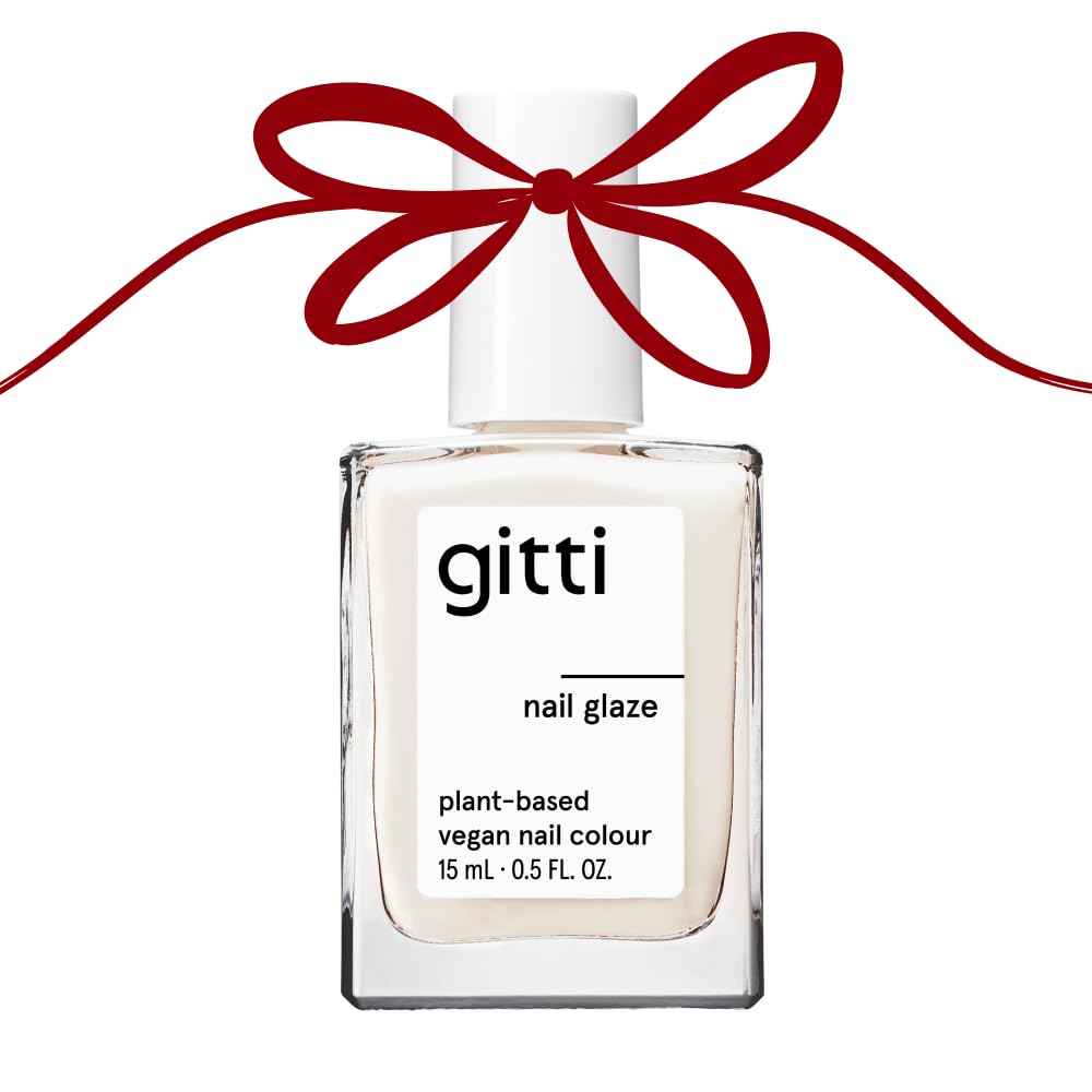 gitti Plant-based Nail Polish I Non-Toxic, 30-Free, Based On Natural Origin Ingredients, Cruelty-Free, Vegan, High Performance Colors, Glossy Finish, Shade Nail Glaze (0.5 fl oz)