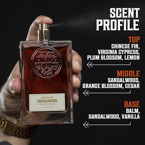 Viking Revolution Sandalwood Cologne for Men - 3.5 Fl Oz