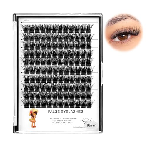 Vayator 120pcs D Curl Cluster Eyelash Extensions - Professional Lash