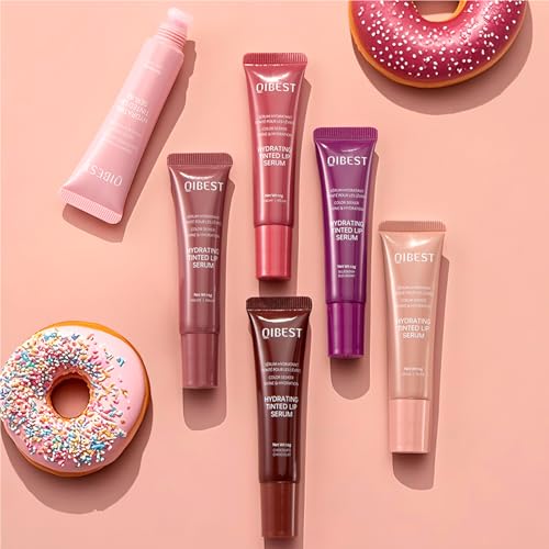 4-Piece Hydrating Lip Gloss Set - High Shine Glass Finish