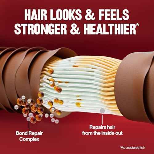 Revlon ColorSilk with Bond Repair Complex, Red Permanent Hair Color, 100% Gray Coverage, Ammonia Free Hair Dye, Vegan Keratin, 66 Cherry Red (Pack of 3)