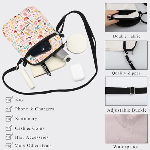 K-Pop Crossbody Bag for Fans | Just A Girl Who Loves Music