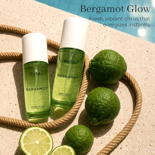 DUSA Bergamot Hair & Body Perfume Mist for Women - Long Lasting 100ml