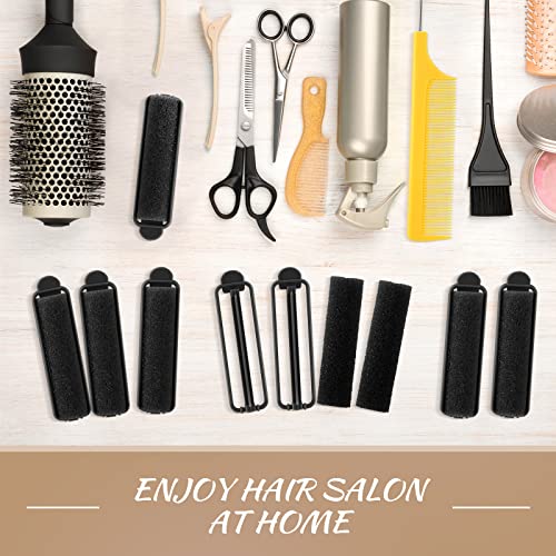 Syhood 42 Pcs Foam Sponge Hair Rollers with Rat Tail Comb