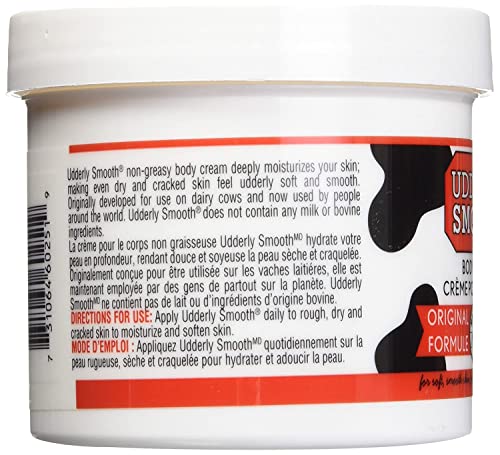 Udderly Smooth Body Cream Skin Moisturizer, 10 Ounce (Pack of 2)