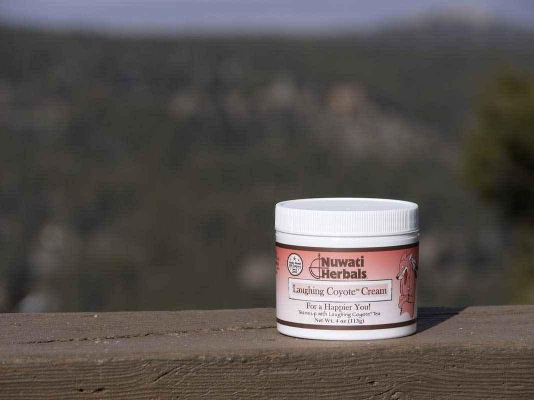 Nuwati Herbals Laughing Coyote – A Happier You Body Cream, 4 Ounces