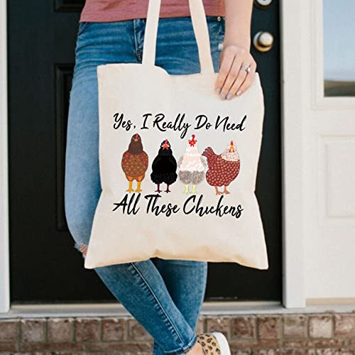 Chicken Lover Makeup Bag Canvas Cosmetic Organizer