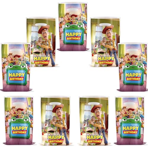 30-Pack Toy InspirationStory Party Gift Bags - Sturdy & Odorless
