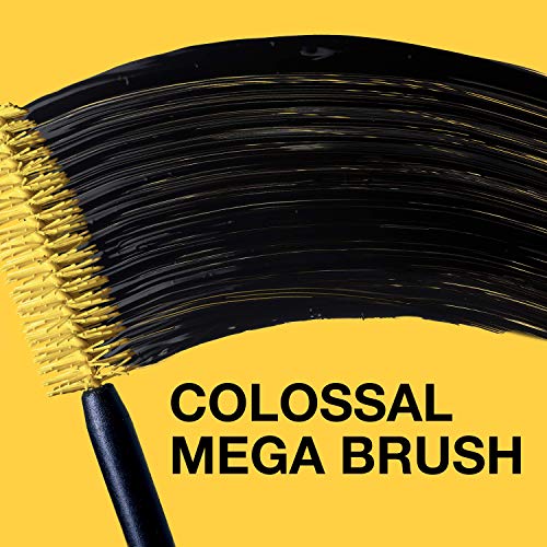 Maybelline Volum' Express Colossal Washable Mascara Makeup, Classic Black Mascara, 1 Count