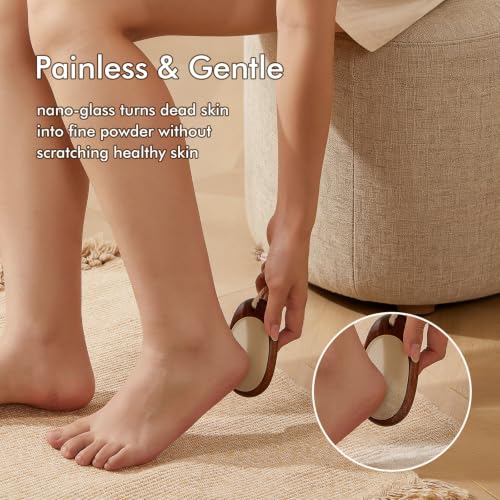Gentle Glass Foot File Callus Remover for Smooth Feet