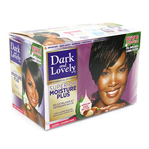 Dark and Lovely Healthy Gloss 5 No-Lye Relaxer Kit