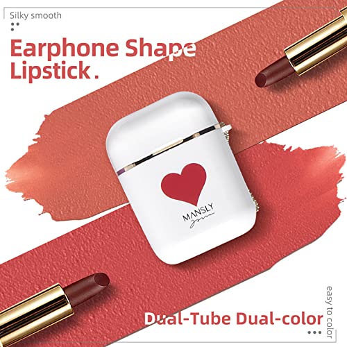Matte Lipstick Set 2-Pack Waterproof Long Lasting Lip Stain