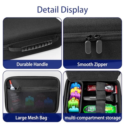 Hard Travel Case for Hair Clippers & Grooming Accessories