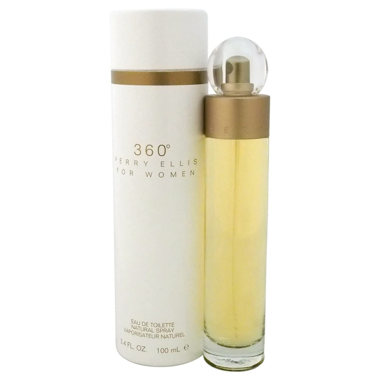 Perry Ellis 360 for Women Eau De Toilette Spray - 100 milliliter/3.4 ounce