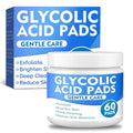Tiepetly Glycolic Acid Pads (60 Count), 20% Ultra Pure Glycolic + 2% Salicylic Acid, Exfoliating Pads Resurfacing with Vitamin C&E, Deep Cleaning for Face and Body